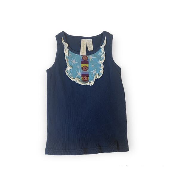 Matilda Jane Star Peacock Cookie Tank Paint By Numbers Blue 8 - Picture 1 of 6